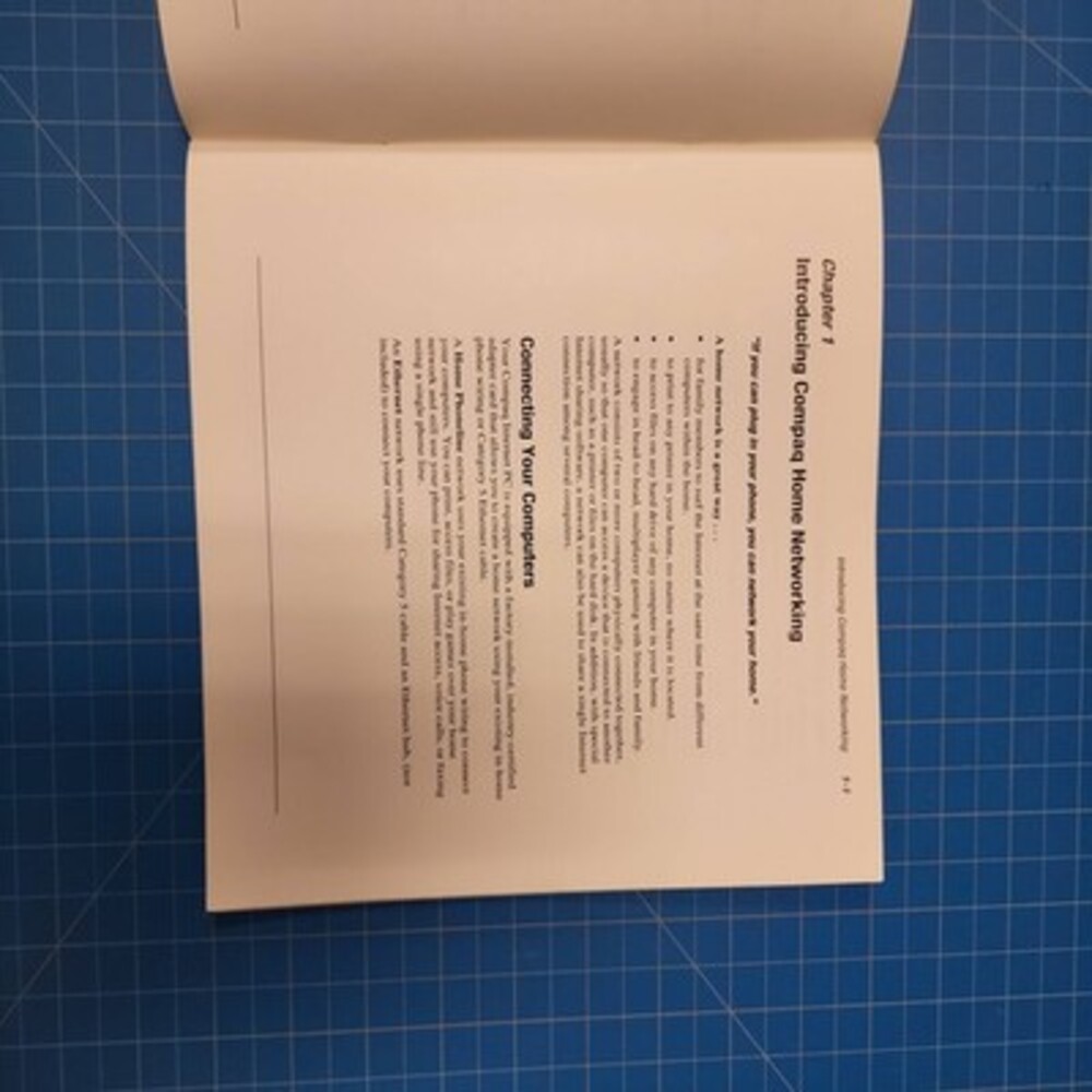 Compaq Internet PC User Guides Home Networking Feature Guide PC Users Guide Set - Picture 4 of 13